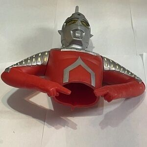 Vintage Japanese Ultraman Plastic Bust Figurine RARE